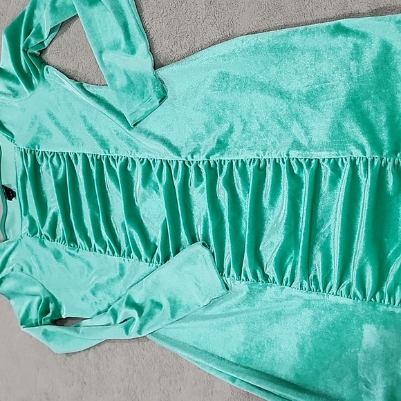 #girls #beautiful #green #dress size XXL (18) - Picture 4 of 6